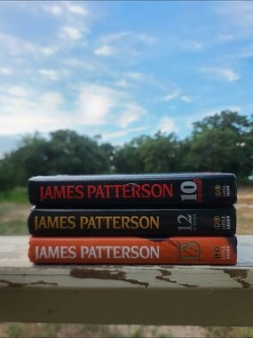 James Patterson Hardcover Book Set Women's Murder Club Books 10, 12 & 13